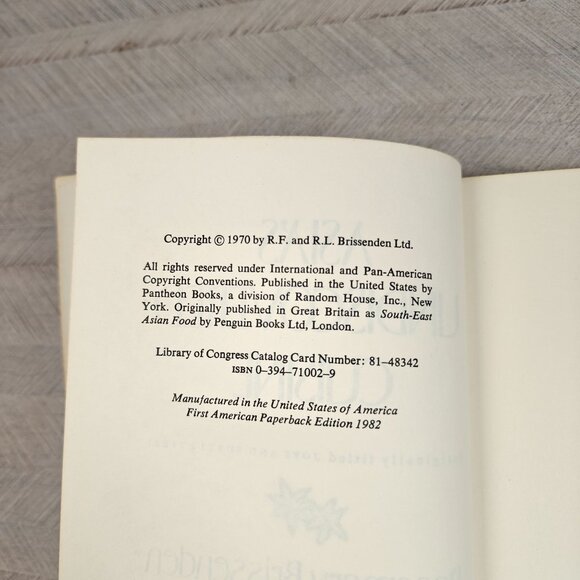 Asia's Undiscovered Cuisine Rosemary Brissenden Vintage Cookbook Local Ethnic - Picture 4 of 8